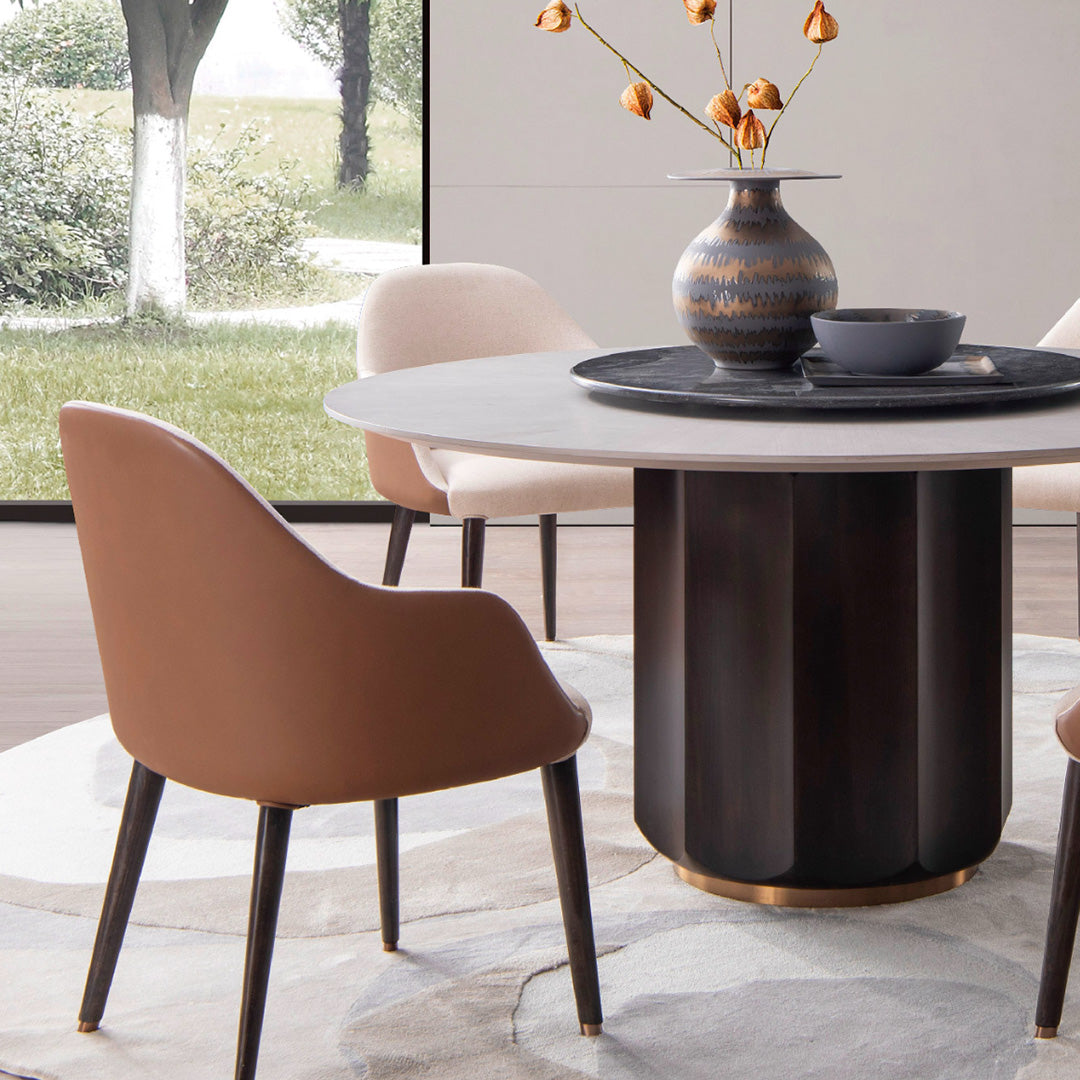 Arlo Fabric & Leather Dining Chair