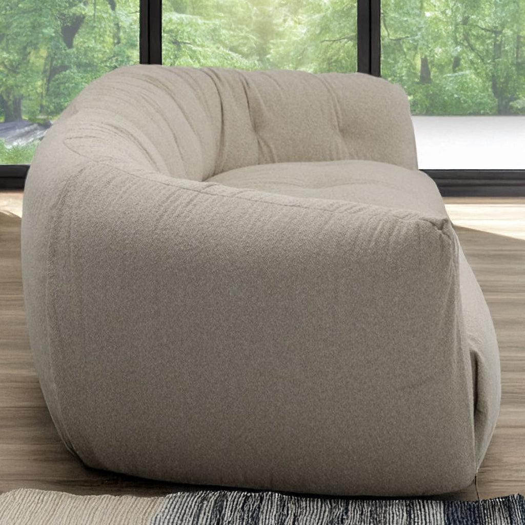 Saga Modern Stationary Sofa