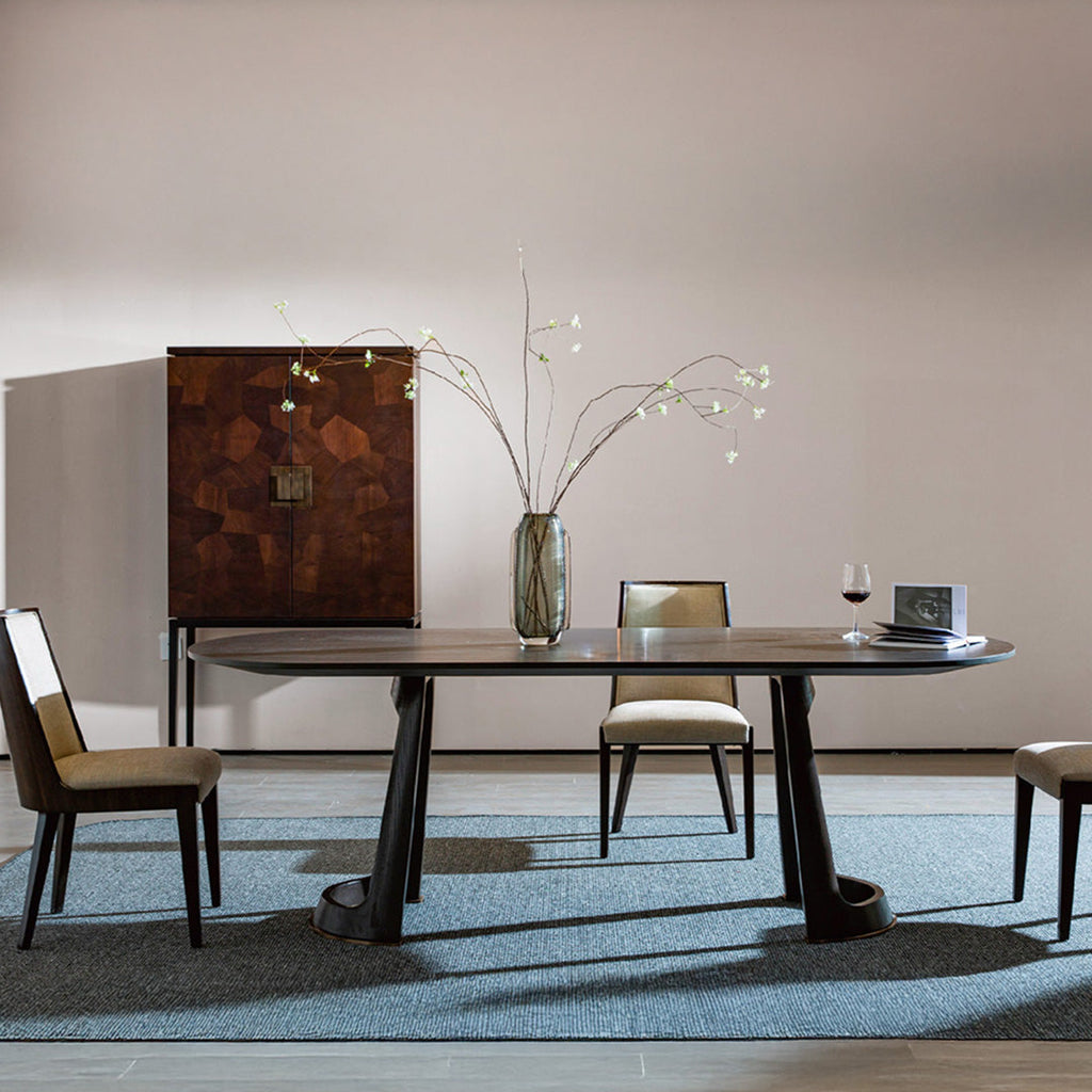 Arken Modern Oak Dining Set