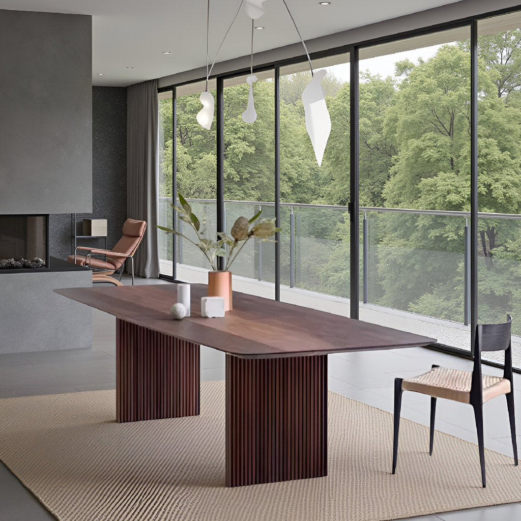 Anders Solid Wood Dining Table Set