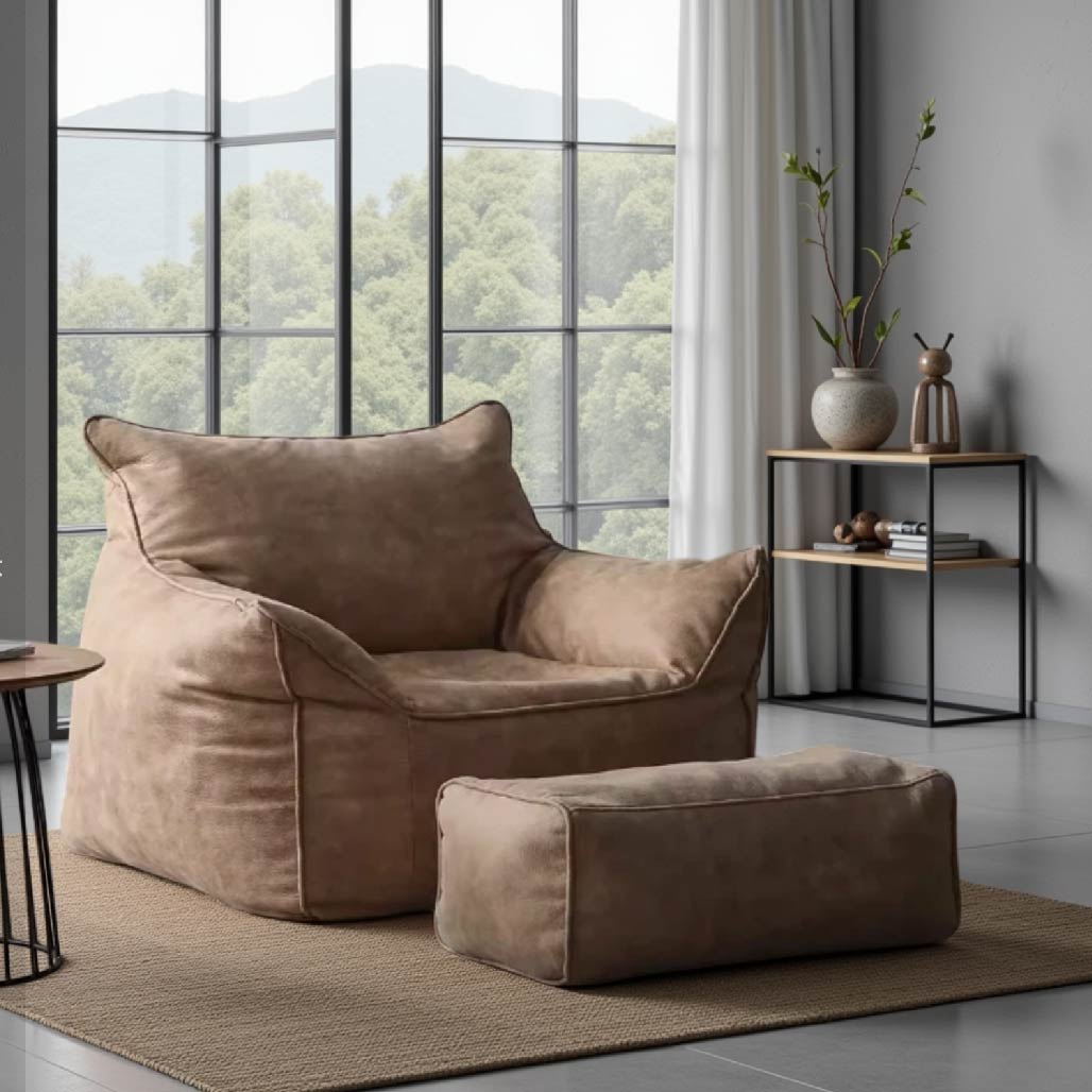 Maren Nordic Retro Single Chair