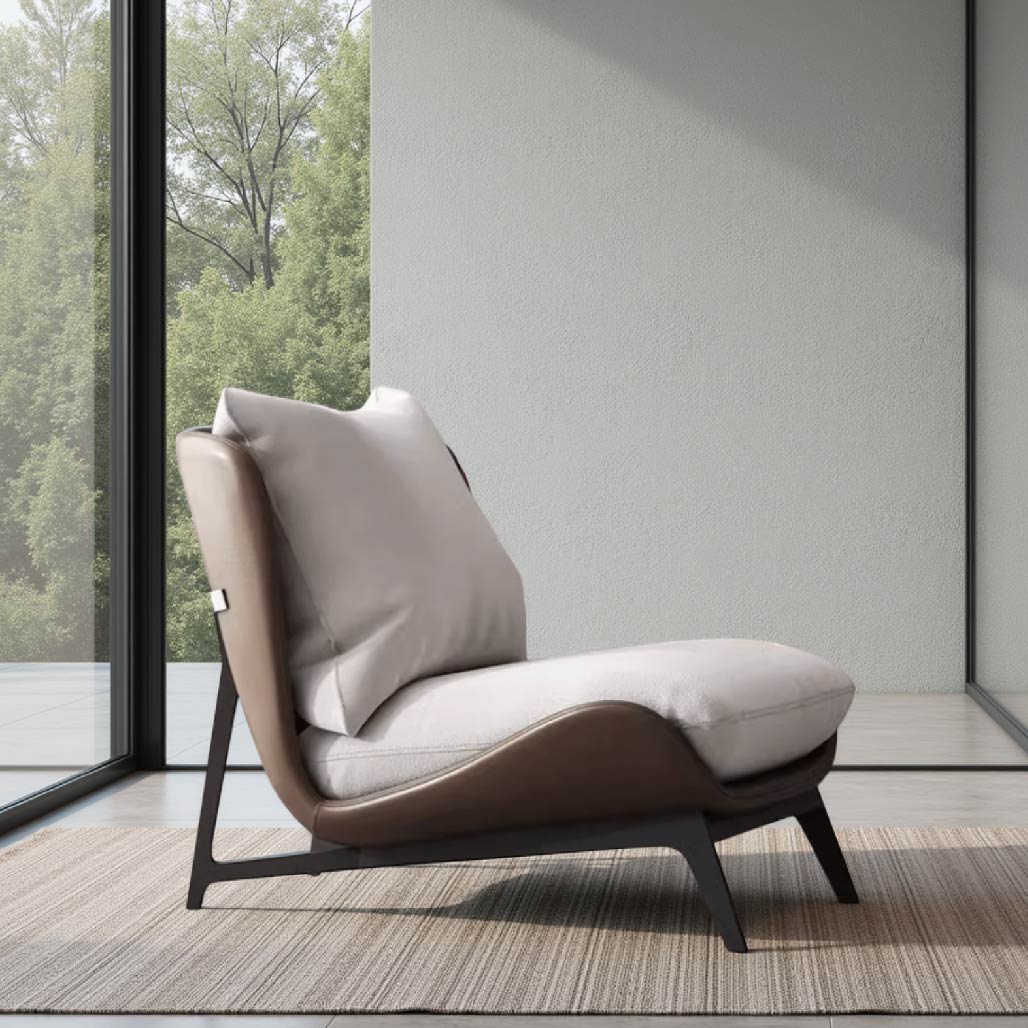 Rune Italian Single Sofa Chair
