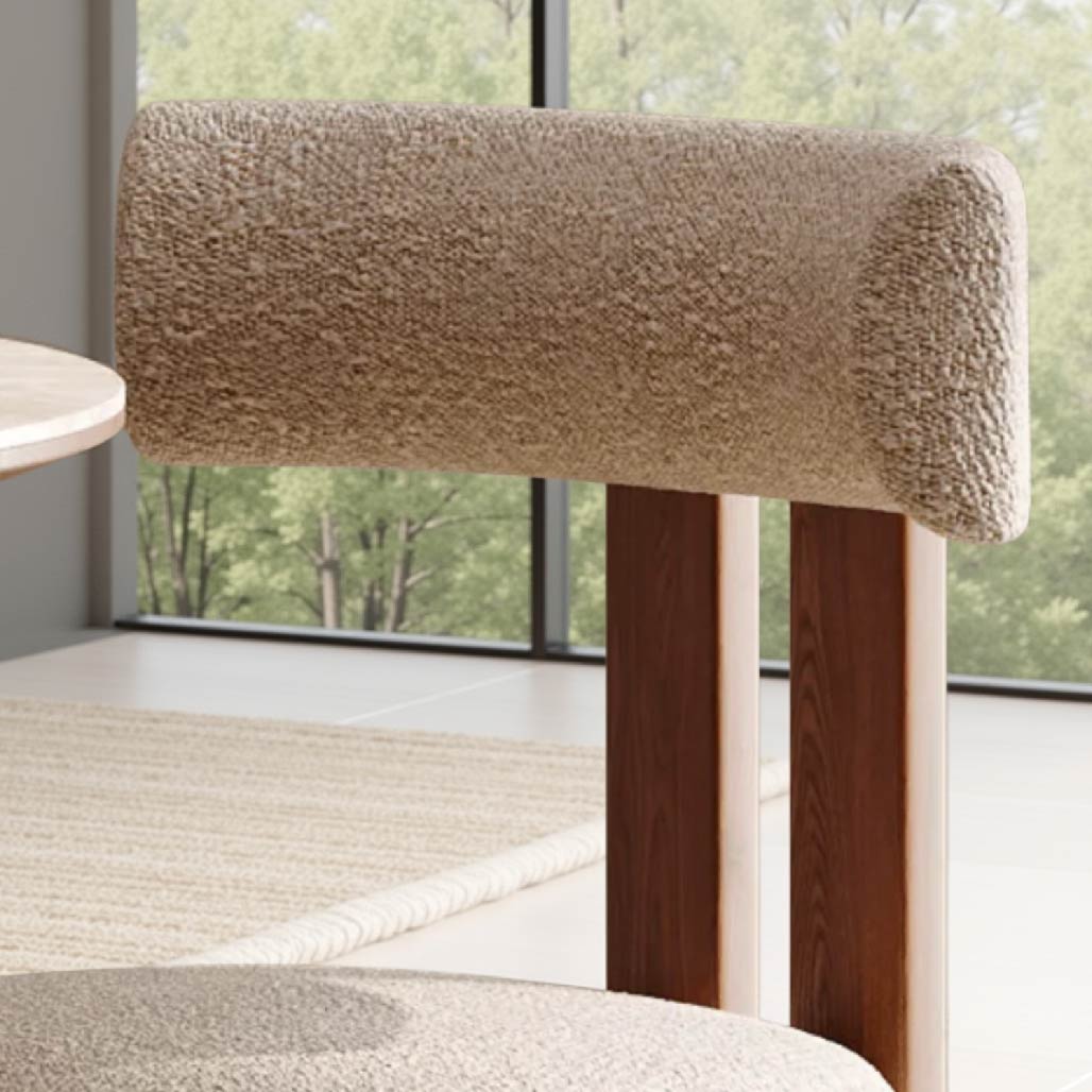 Thyr French Retro Ash Wood Chair