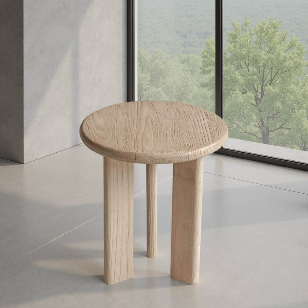 Nils Sungkai Wood Side Table