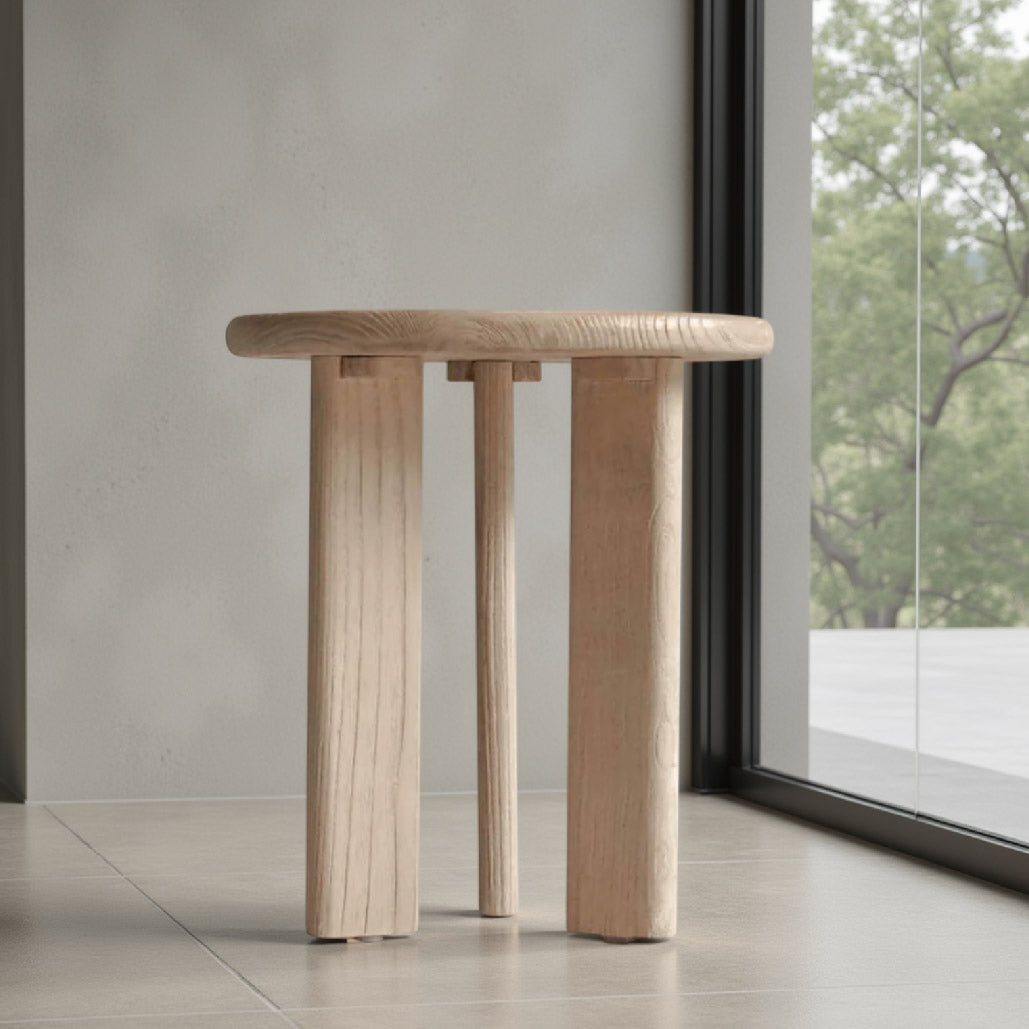 Nils Sungkai Wood Side Table
