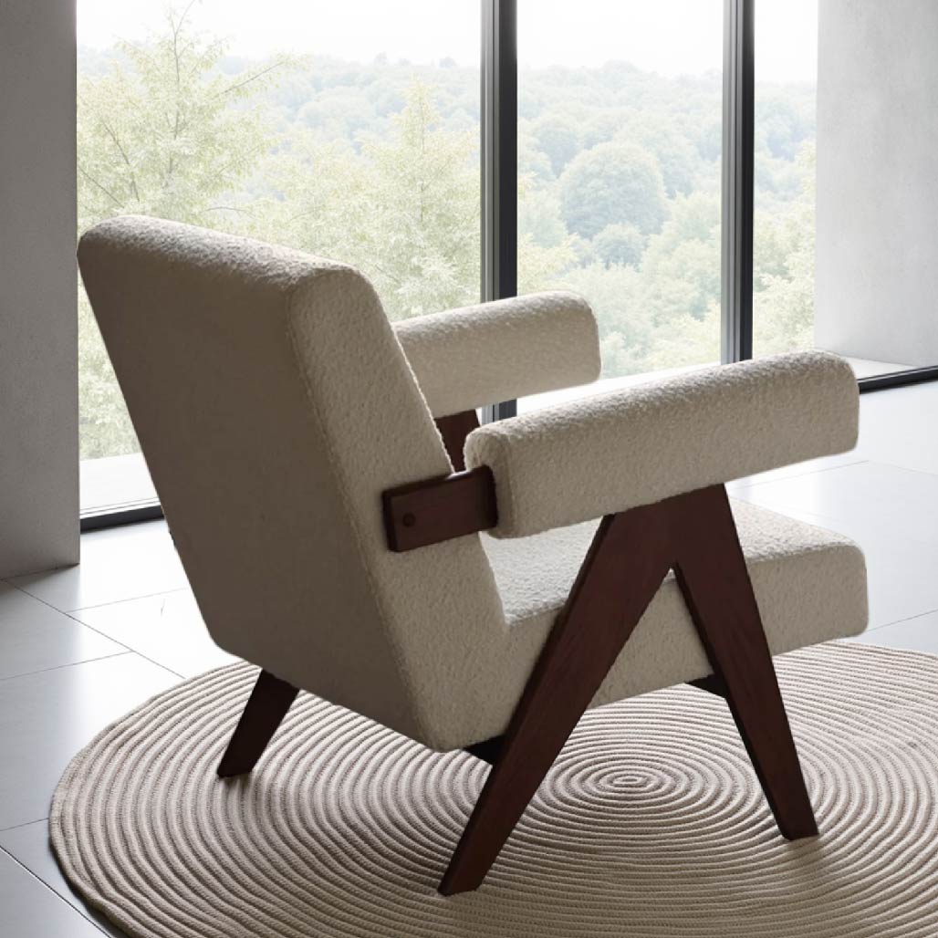 Viggo Retro Armrest Lounge Chair