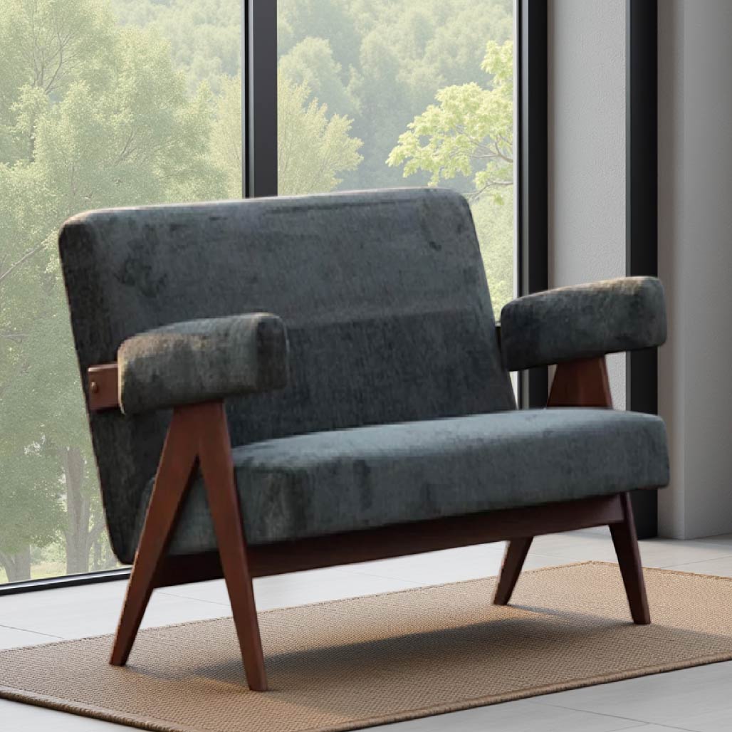 Viggo Retro Armrest Lounge Chair