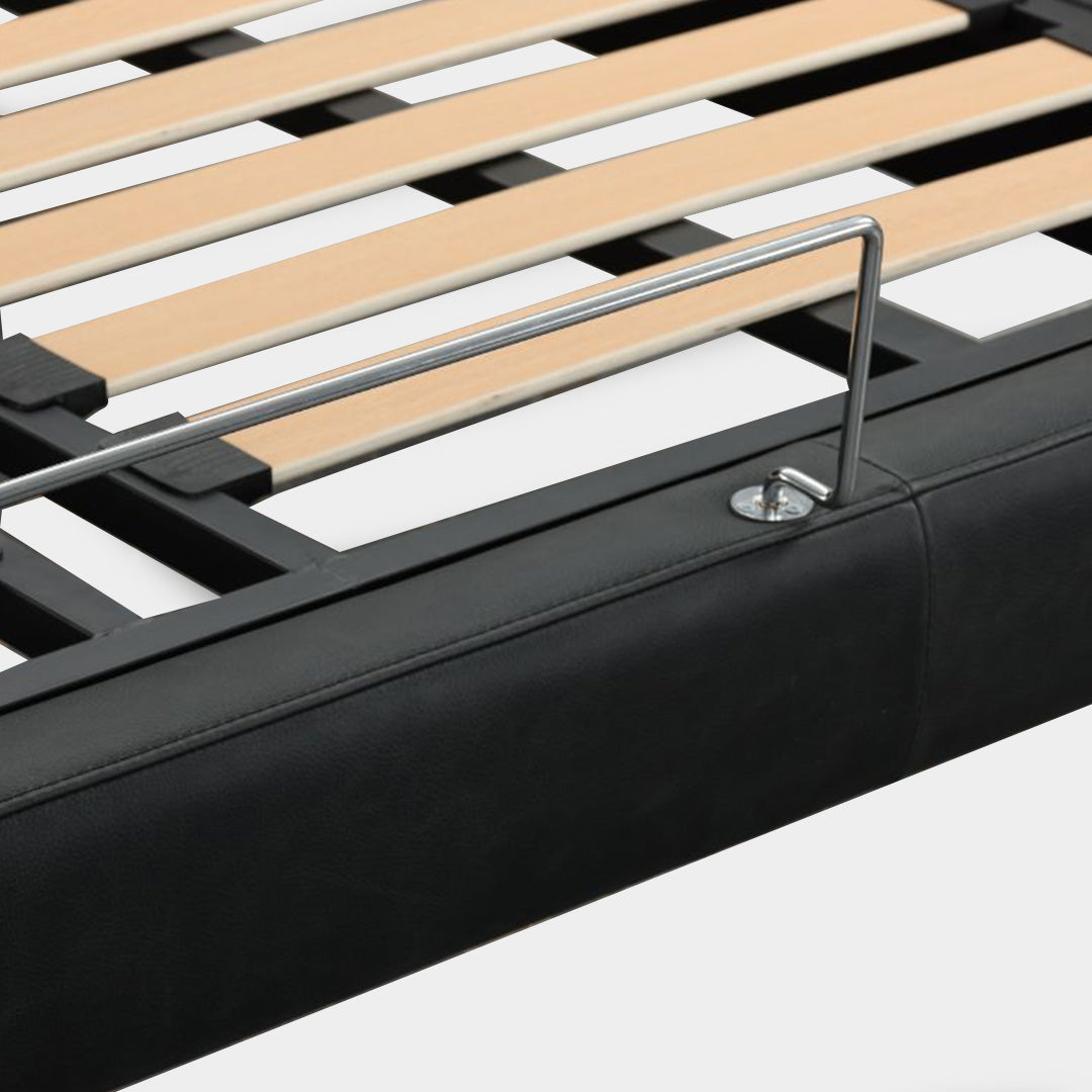 Latitude Leather Bed