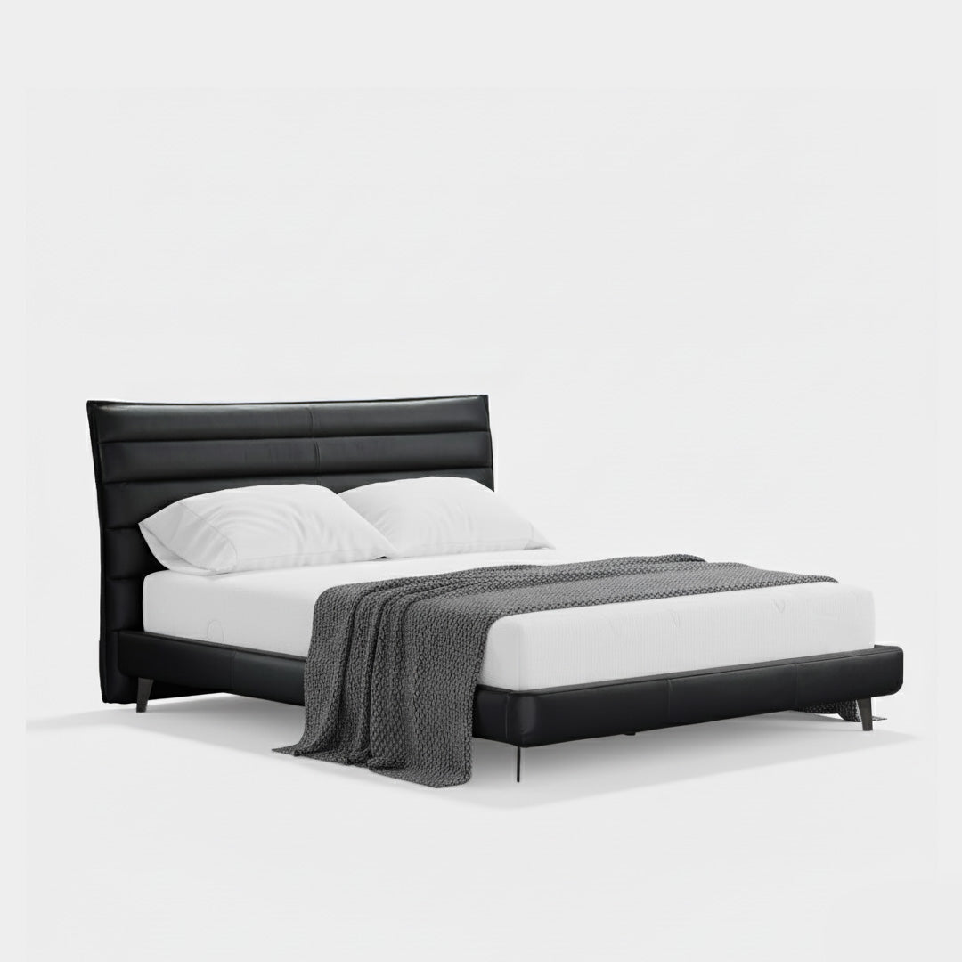 Latitude Leather Bed