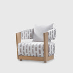 Elden Oak Lounge Chair