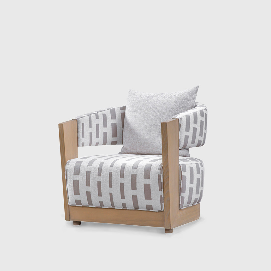 Elden Oak Lounge Chair