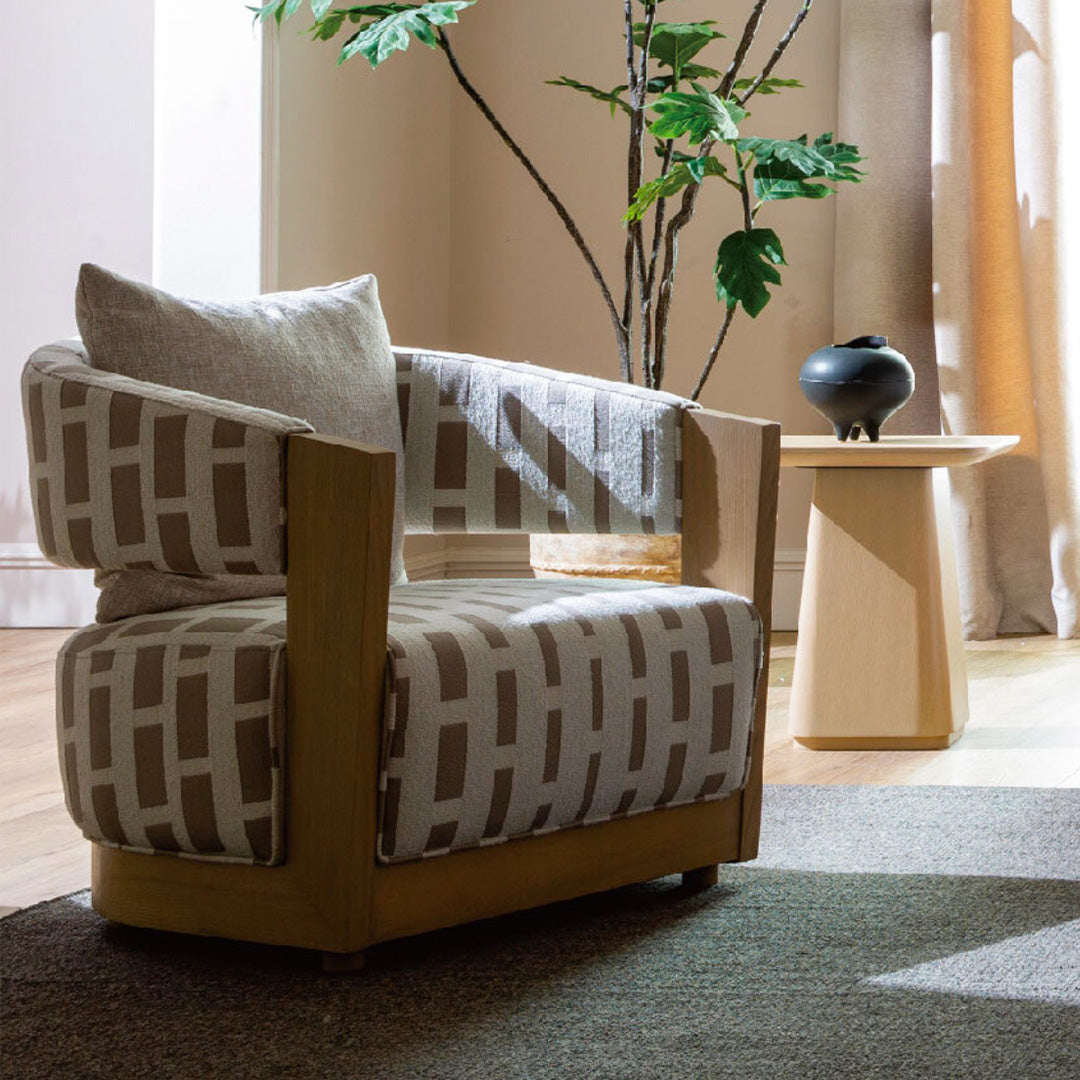 Elden Oak Lounge Chair