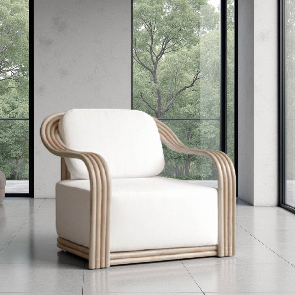 Rasmus Rattan Lounge Chair