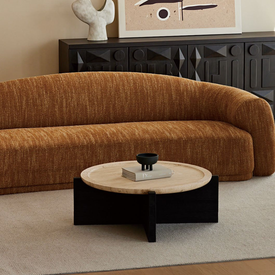 Nero Sandblasted Pine Coffee Table