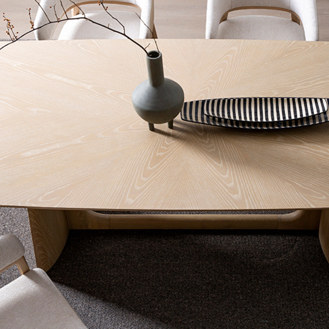 Lunara White Oak Dining Table
