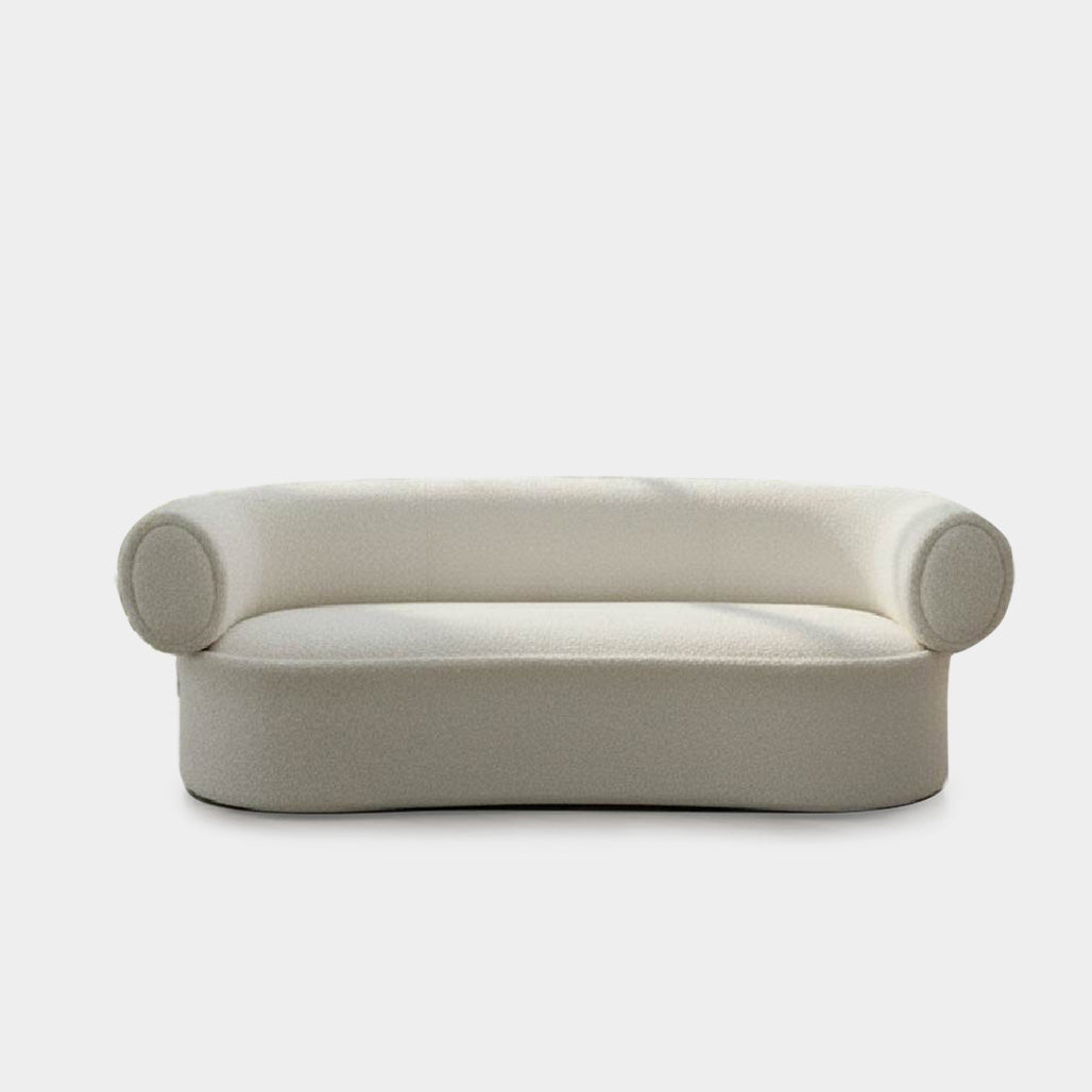 Ola Curved Boucle Sofa